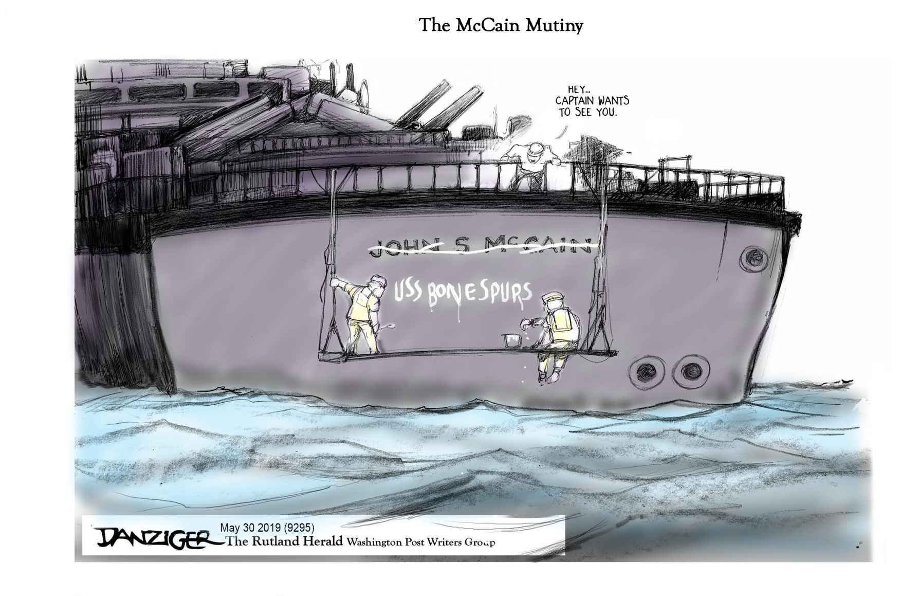 Jeff Danziger cartoon
